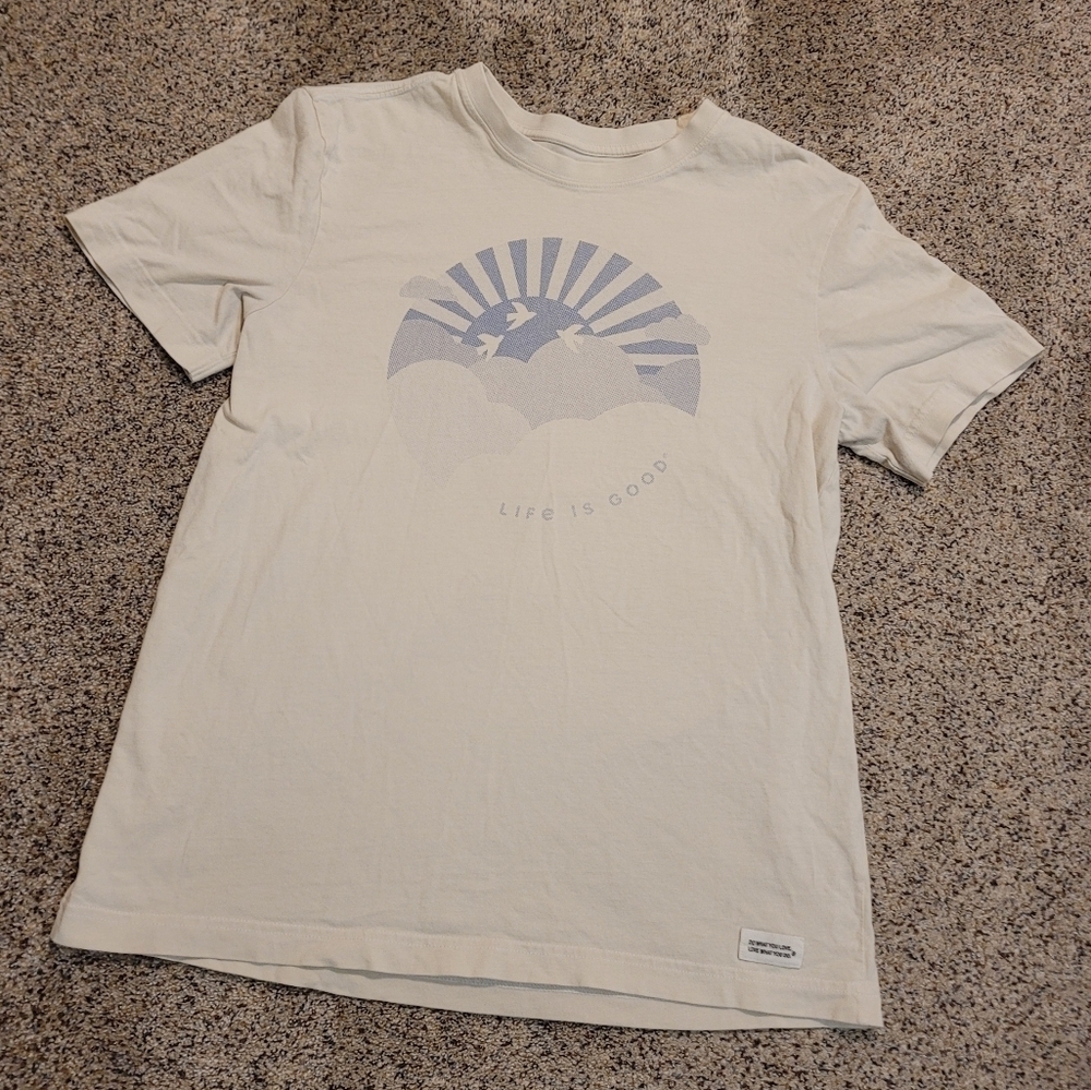 Life Is Good Mens Crusher T-shirt Size Small - Picture 2 of 6